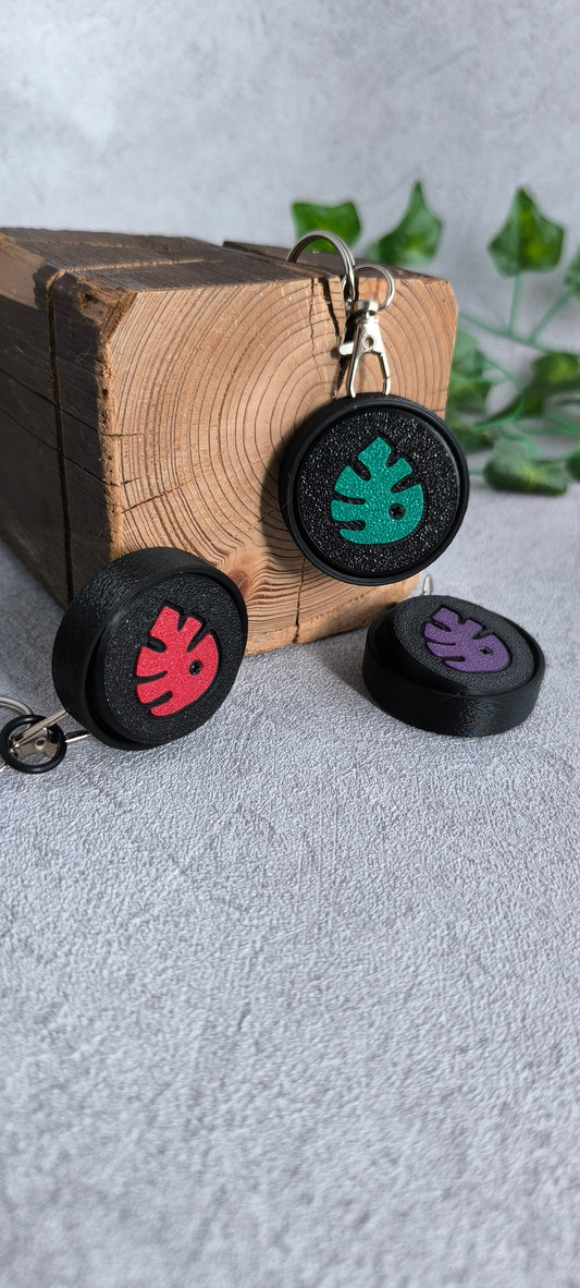 Monstera haptic clicker fidget
