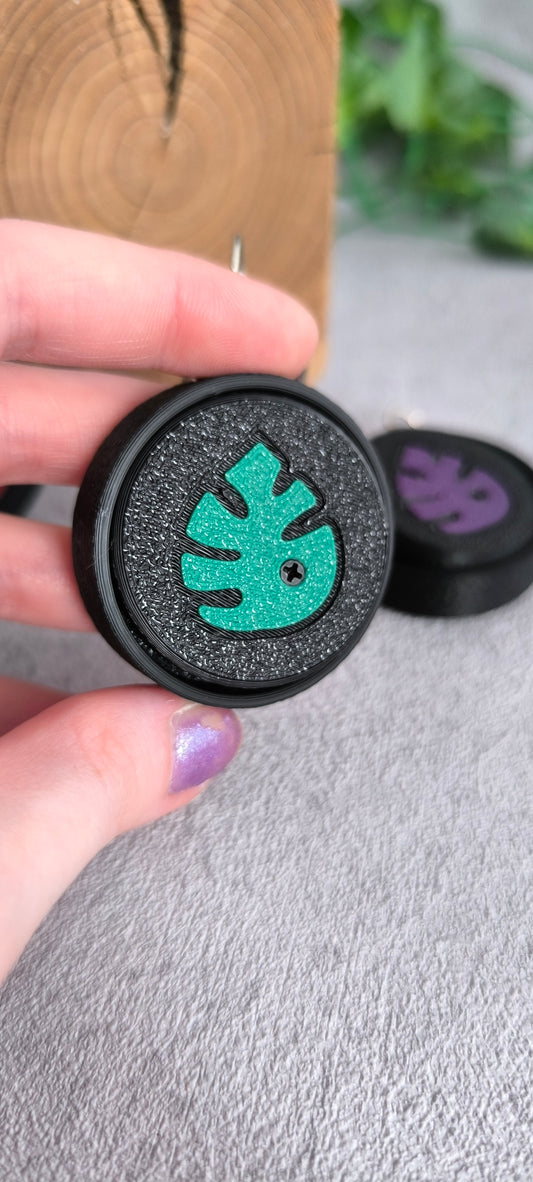 Monstera haptic clicker fidget