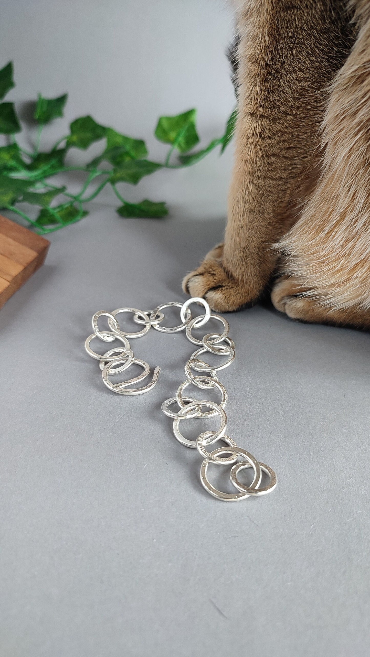 Multitextural Bracelet - handforged from scratch